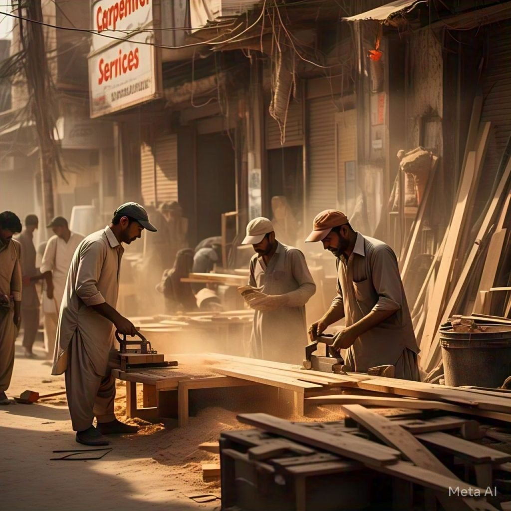 Professional Carpenter Services in Karachi, Pakistan