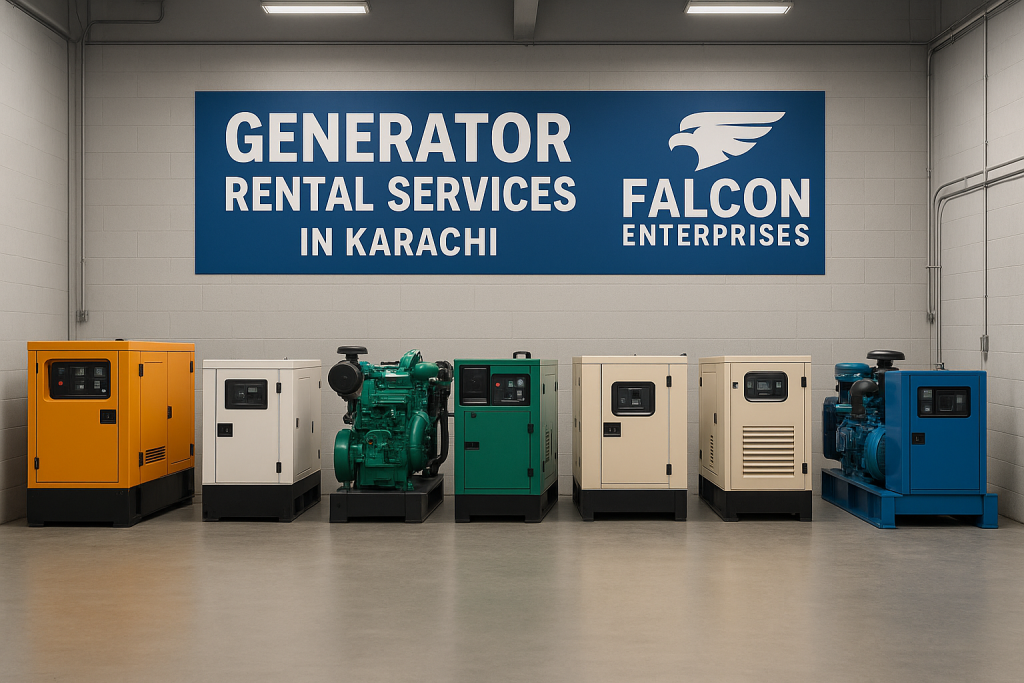 Generator Rental Karachi – Reliable Backup Power