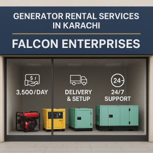 Generator Rental Services in Karachi