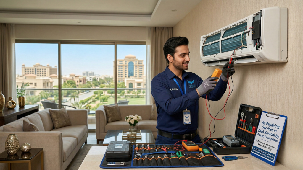 Premium AC Repairing Services in DHA Karachi